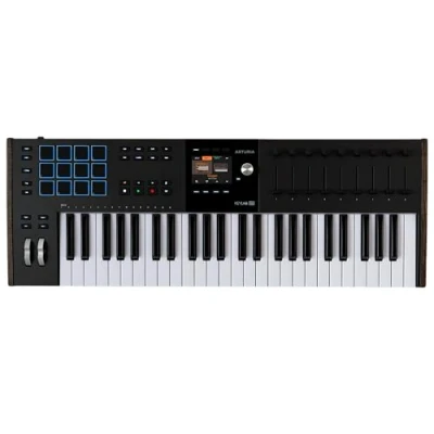 Afbeelding van Arturia KeyLab 49 Mk3 Black MIDI controller, zwart