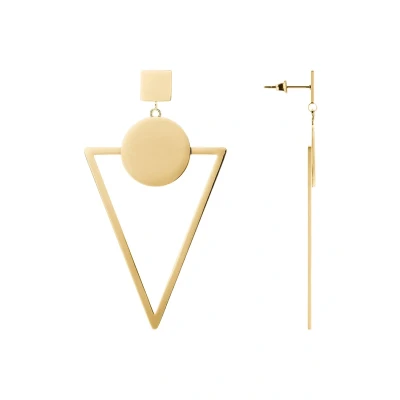 Afbeelding van Liebeskind Berlin Oorbellen, Dames, Maat: One Size, Gold coloured
