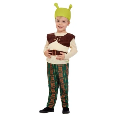 Afbeelding van Smiffys Kinder Kostuum Kids tm 2 jaar Shrek Multicolours