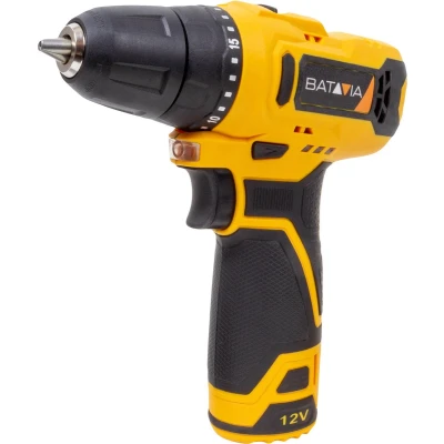 Afbeelding van Boormachine 12V Excl. Accu en Oplader Geschikt voor boren schroeven in hout, kunststof metaal Fixxpack