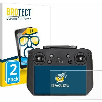 Afbeelding van BROTECT Screenprotector voor DJI RC Pro Folie Beschermfolie transparant (2 Stuks)