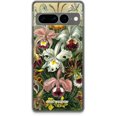Afbeelding van Case Company® hoesje geschikt voor Google Pixel 7 Pro Haeckel Orchidae Soft Cover Telefoonhoesje Bescherming aan alle Kanten en Schermrand