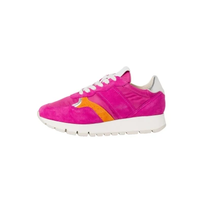 Afbeelding van Tamaris Sneakers laag, Dames, Maat: 36, Pink comb Leer en imitatieleer