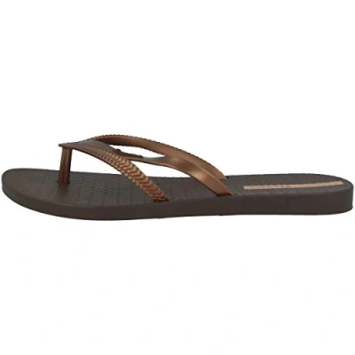 Afbeelding van Ipanema Bossa Dames teenslippers (brons/bruin 8007), 35/36 EU, Meerkleurig
