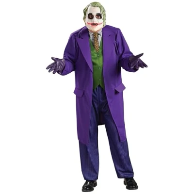 Afbeelding van The Joker Deluxe Carnavalskleding Maat M/L