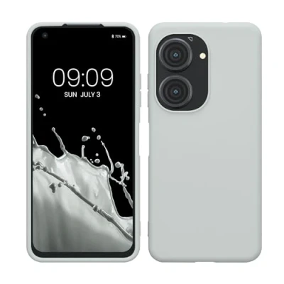 Afbeelding van kwmobile telefoonhoesje geschikt voor ASUS Zenfone 10 / 9 Hoesje smartphone Back cover in cool mint