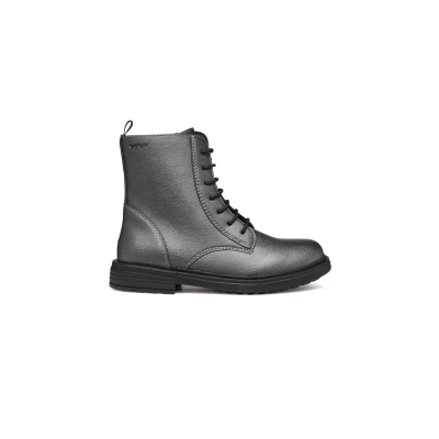 Afbeelding van Geox Meisjes J Eclair Girl D Enkellaarzen, metaal, 28 EU, Metaal