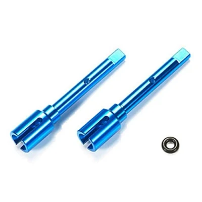 Afbeelding van Tamiya TT 02 Alu Propeller joint (central) blue