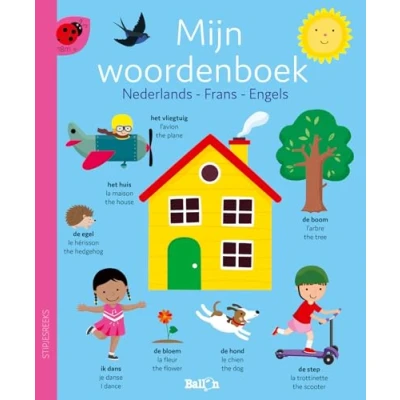 Afbeelding van Uitgeverij ballon mijn woordenboek nederlands, frans en engels