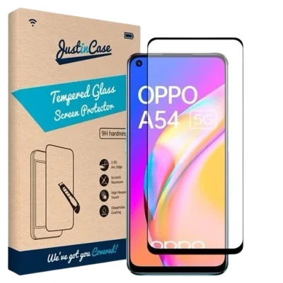 Afbeelding van Just in Case Gehard Glas Edge to Screenprotector Oppo A54/A74 5G
