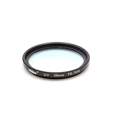 Afbeelding van vhbw Universeel UV filter, compatibel met cameralens schroefdraad 39 mm, beschermingsfilter, zwart