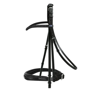 Image de Passier Ensemble Bride Hubertus Schmidt BLACK EDITION Forme Anatomique Noir Full