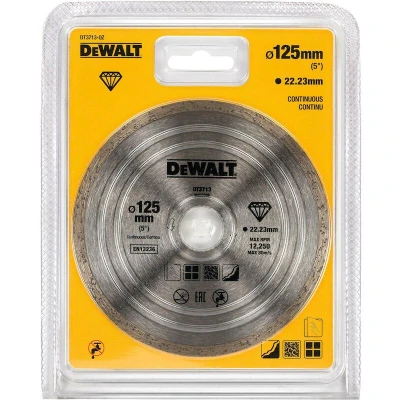 Image de DEWALT DT3713 QZ lame diamantée à bord fermé Ø125mm/22.2mm