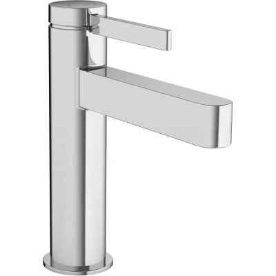 Afbeelding van hansgrohe Finoris ééngreeps wastafelmengkraan 110 met trekwaste chroom