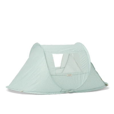 Afbeelding van Liewood speeltent bjork printed stripe ice blue creme de la
