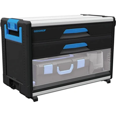Afbeelding van Gedore 2954354 1110 WM 321 Gereedschapsbox Grijs, Blauw