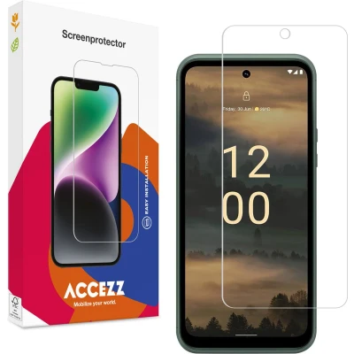 Afbeelding van Accezz Screenprotector Geschikt voor Nokia XR21 Gehard Glas