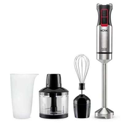 Afbeelding van Handblender Solac BA5607 Zwart Roestvrij staal 1000 W