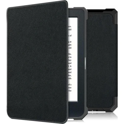 Afbeelding van Hoesje geschikt voor de Kobo Nia iMoshion Slim Soft Case Bookcase Zwart