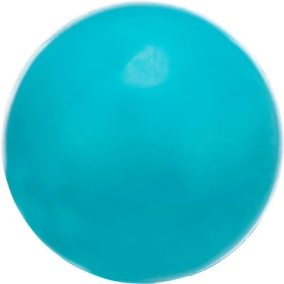 Afbeelding van Trixie Natuurrubber Bal Zonder Geluid Blauw 8 cm