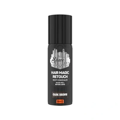 Afbeelding van The Shave Factory Hair Magic Retouch Spray 100ml Dark Brown