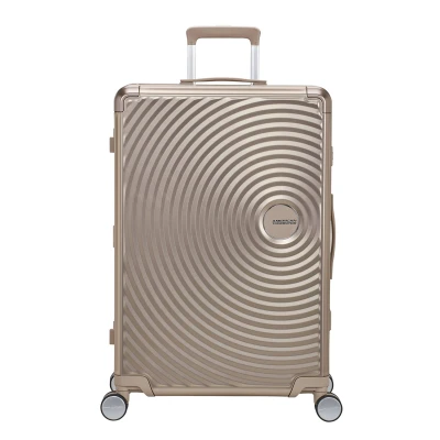 Afbeelding van American Tourister Soundbox Alu Spinner 77/28 TSA bronze