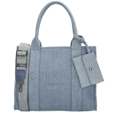 Afbeelding van Charm London Bond Shopper lightblue