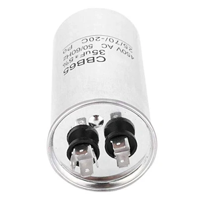 Afbeelding van CBB65 condensator 35uF 450V, temperatuur 40/70/ 20, startcondensator voor airconditioner, aandrijfcondensator, industriële uitrustingsmotor