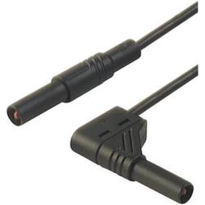 Afbeelding van SKS Hirschmann MLS SIL WG 100/1 Veiligheidsmeetsnoer [Banaanstekker 4 mm Banaanstekker mm] 1.00 m Zwart 1 stuk(s)