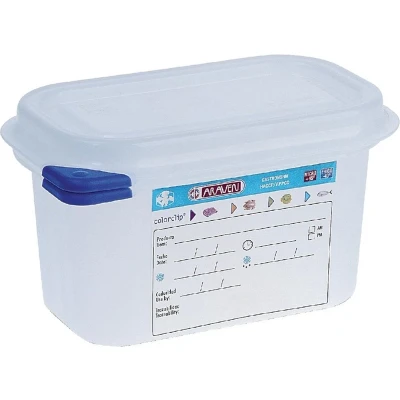 Afbeelding van Araven GN1/9 voedseldoos met deksel 1L (4 stuks)
