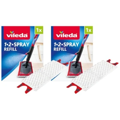 Image de Vileda ultramax/1 2 spray recharge en microfibre   lot de 2
