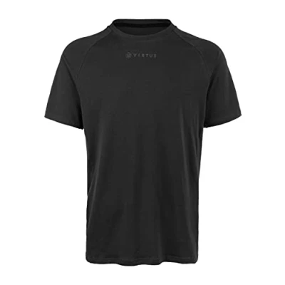 Afbeelding van Virtus Tshirt basic, Heren, Maat: Large, Black