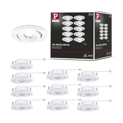 Afbeelding van Paulmann 99995 Inbouwlamp LED 4.8 W Wit (mat)