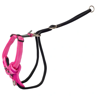 Afbeelding van Rogz Utility Stop Pull Tuig Roze Hondenharnas 45 75x2.0 cm