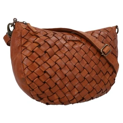 Afbeelding van Gusti Leder Clover Schoudertas, Dames, Maat: One Size, Hellbraun