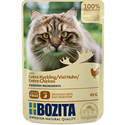Afbeelding van 12x85g Plenty of Chicken Bozita Morsels in Sauce Pouch hondenvoer