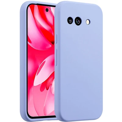 Afbeelding van Accezz Liquid Silicone Backcover voor de Google Pixel 9A Paars
