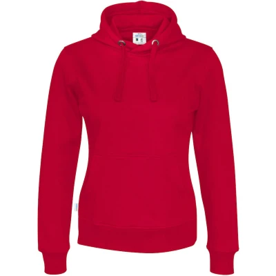 Afbeelding van Cottover HOODIE LADY GOTS GECERTIFICEERD 141001 Rood