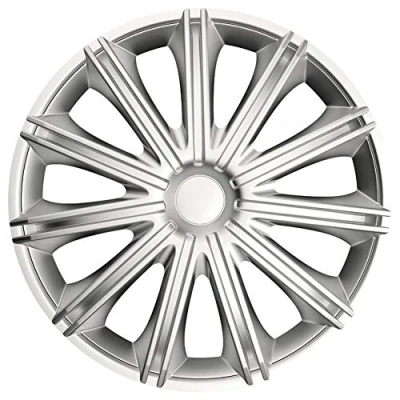 Image de AUTO STYLE Jeu d&#039;enjoliveurs Nero 14 inch argent