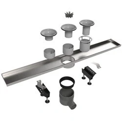 Afbeelding van Easy Drain Multi inbouwdeel met zijuitloop 60