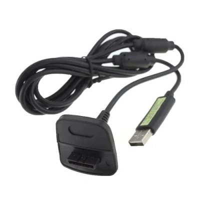 Image de Câble recharge Freaks And Geeks Noir pour Manette Xbox 360 sans fil