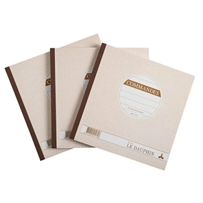 Afbeelding van Le Delphin 14272D Manicure, zelfschrijvend, duplicata (1 origineel en 1 kopie), 50 vellen, formaat 21 x cm, lakdeksel