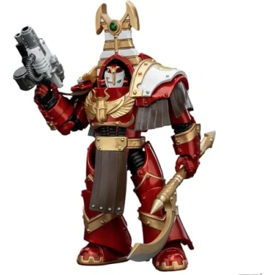 Afbeelding van Joy Toy (CN) Warhammer The Horus Heresy Action Figure 1/18 Thousand Sons Sekhmet Terminator Cabal met Combi Melta and Achea Force Weapon 14 cm Figuur