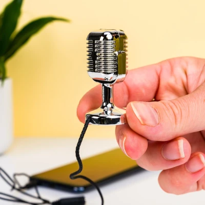 Afbeelding van Mini Retro Microfoon Voor Smartphone
