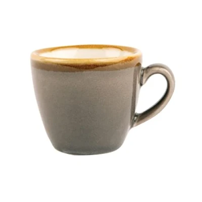 Afbeelding van Olympia Kiln espressokopjes grijs 8,5cl (6 stuks)