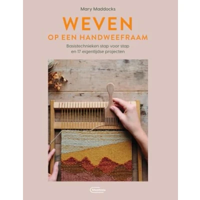 Afbeelding van Weven op een handweefraam