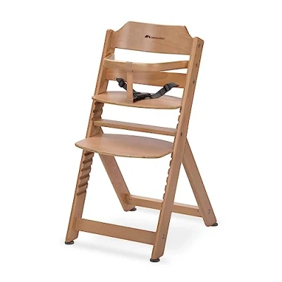 Afbeelding van BEBECONFORT Timba Basic, verstelbare stoel, van hout, in hoogte verstelbaar, 6 maanden tot 10 jaar, 30 kg, Basic Natural Wood