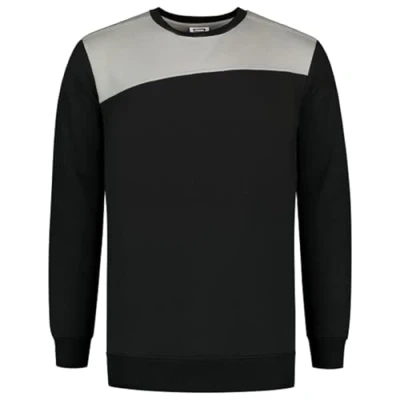 Afbeelding van Tricorp 302013 Sweater Bicolor Naden Inkt/Donkergrijs