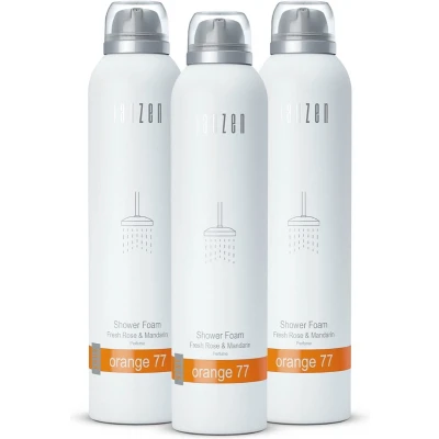 Afbeelding van JANZEN Shower Foam Orange 77 3 pack