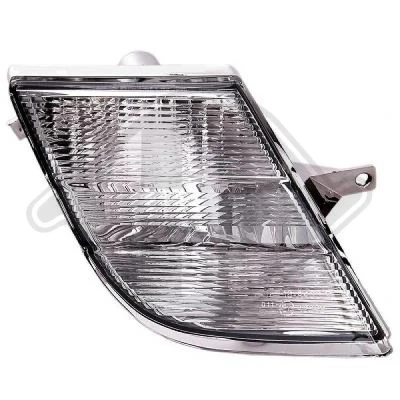 Afbeelding van DIEDERICHS 6024172 Knipperlichten Transparent rechts Zonder lamphouder NISSAN: MICRA 3